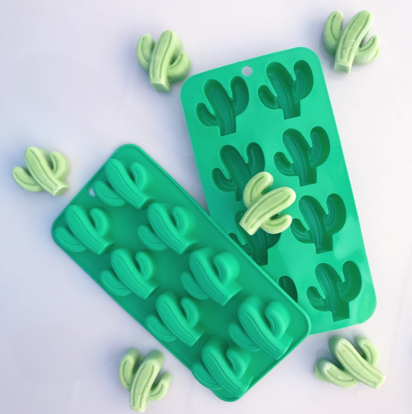 Cactus popsicle mould