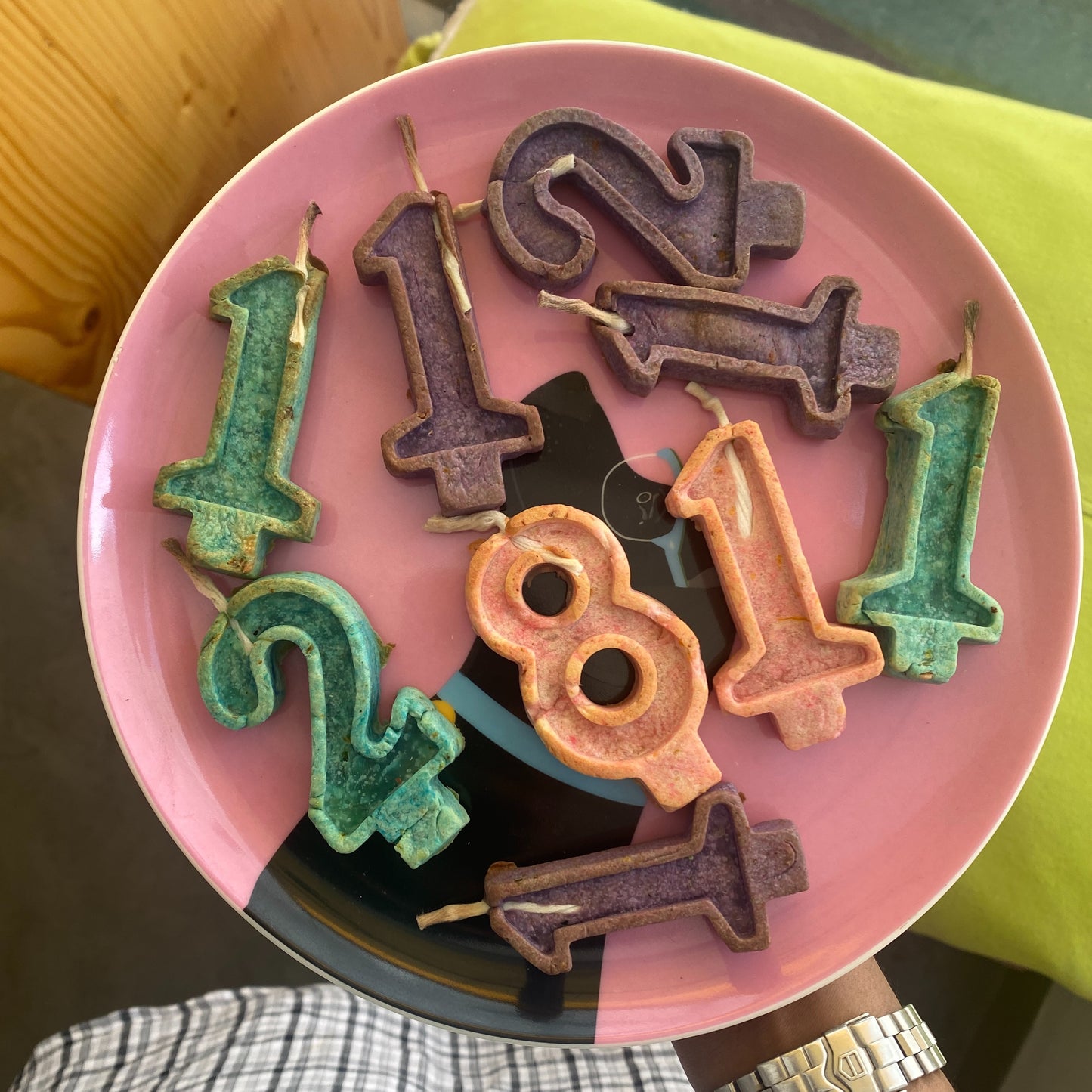 Edible Number Candle