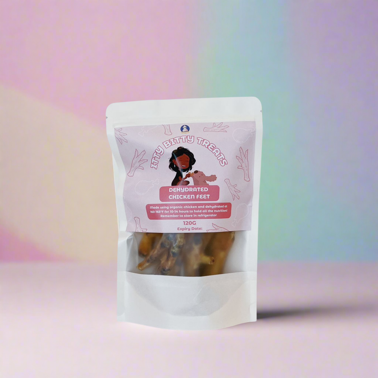 Dehydrated Chicken Feet - 120g
