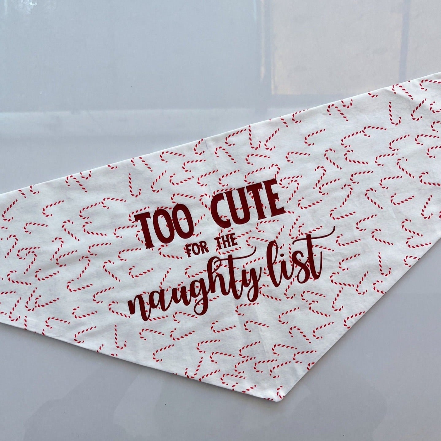 Too Cute for the Naughty List - Bandana