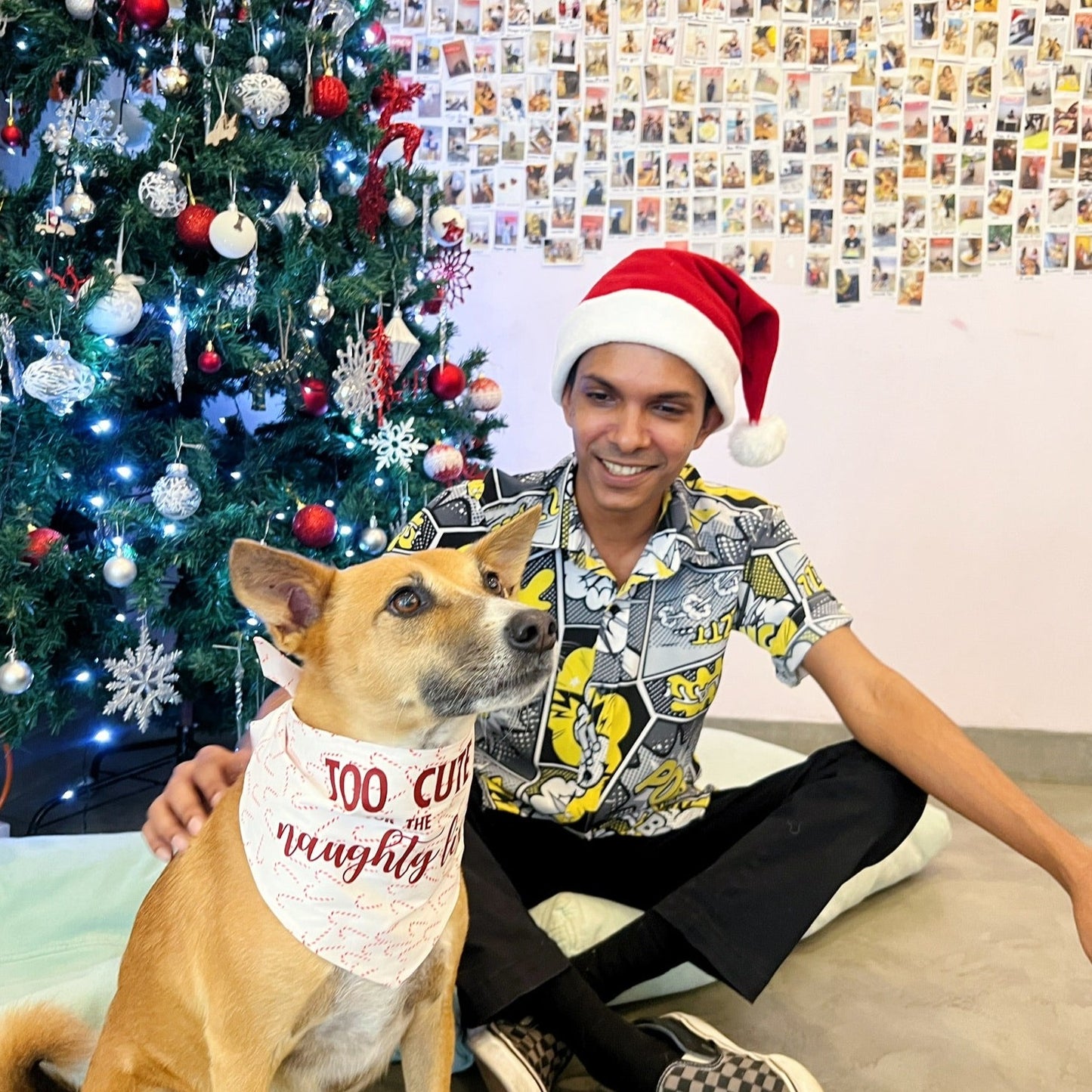 Too Cute for the Naughty List - Bandana