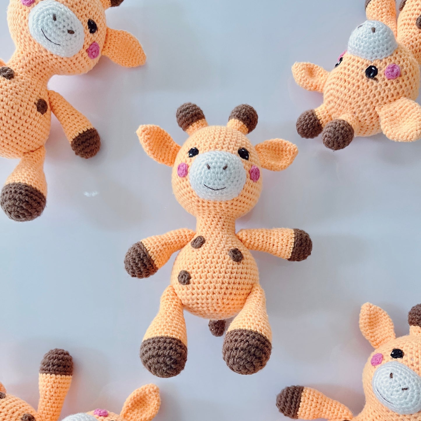 Giraffe Crochet Dog Toy