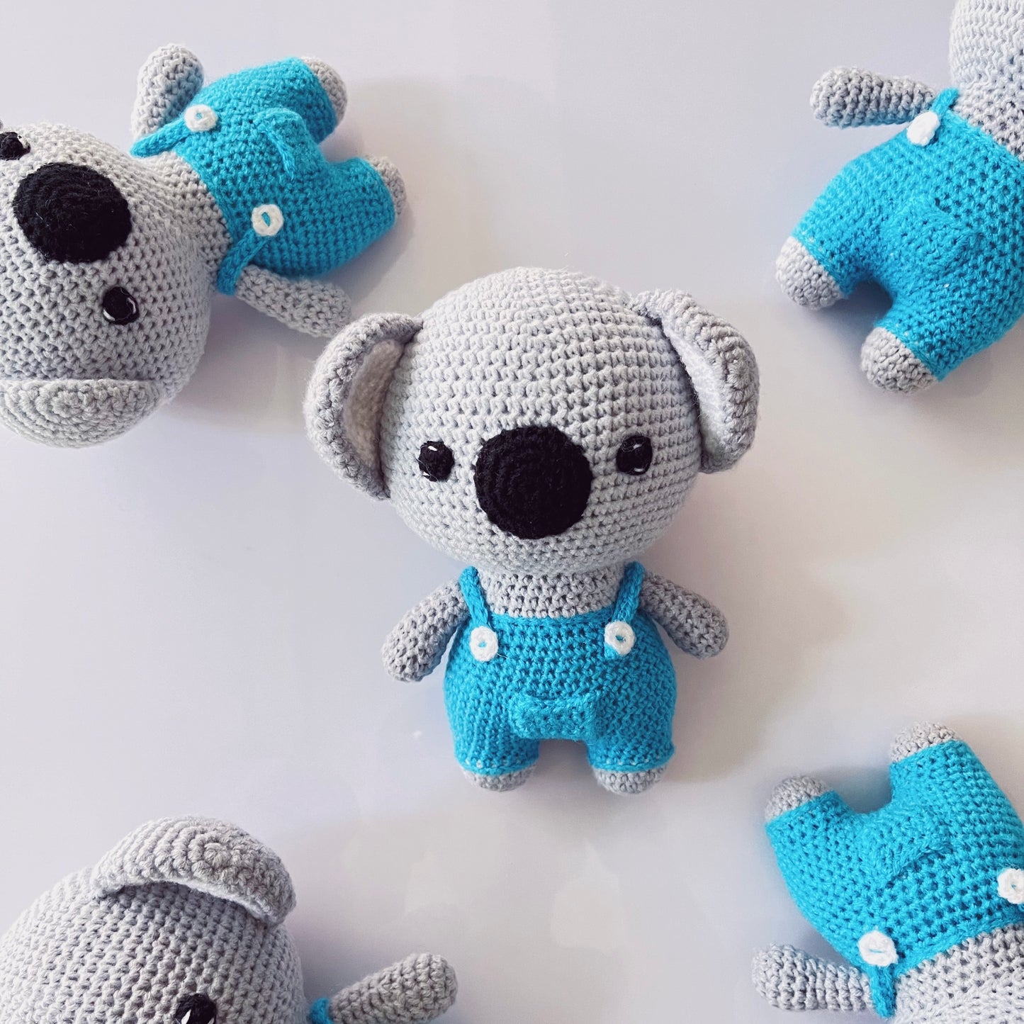 Koala Crochet Dog Toy