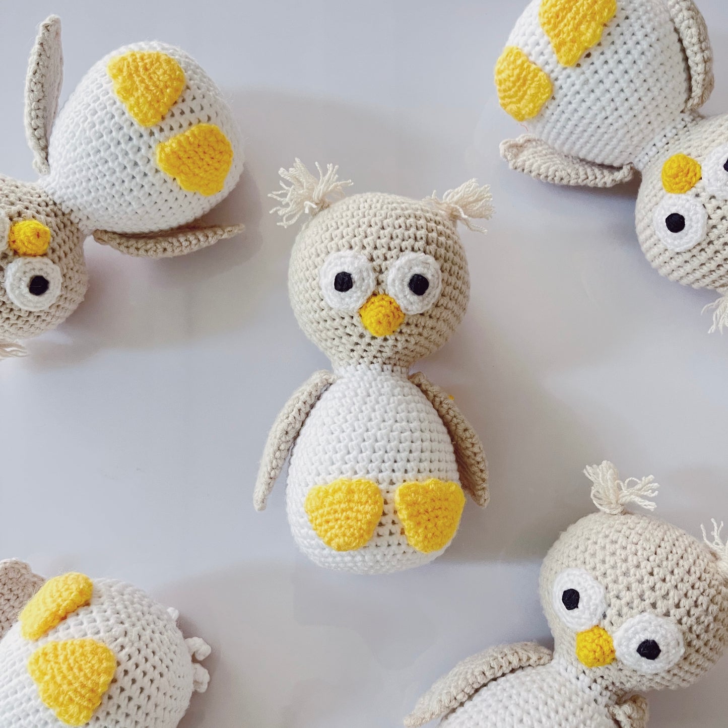 Owl Crochet Dog Toy